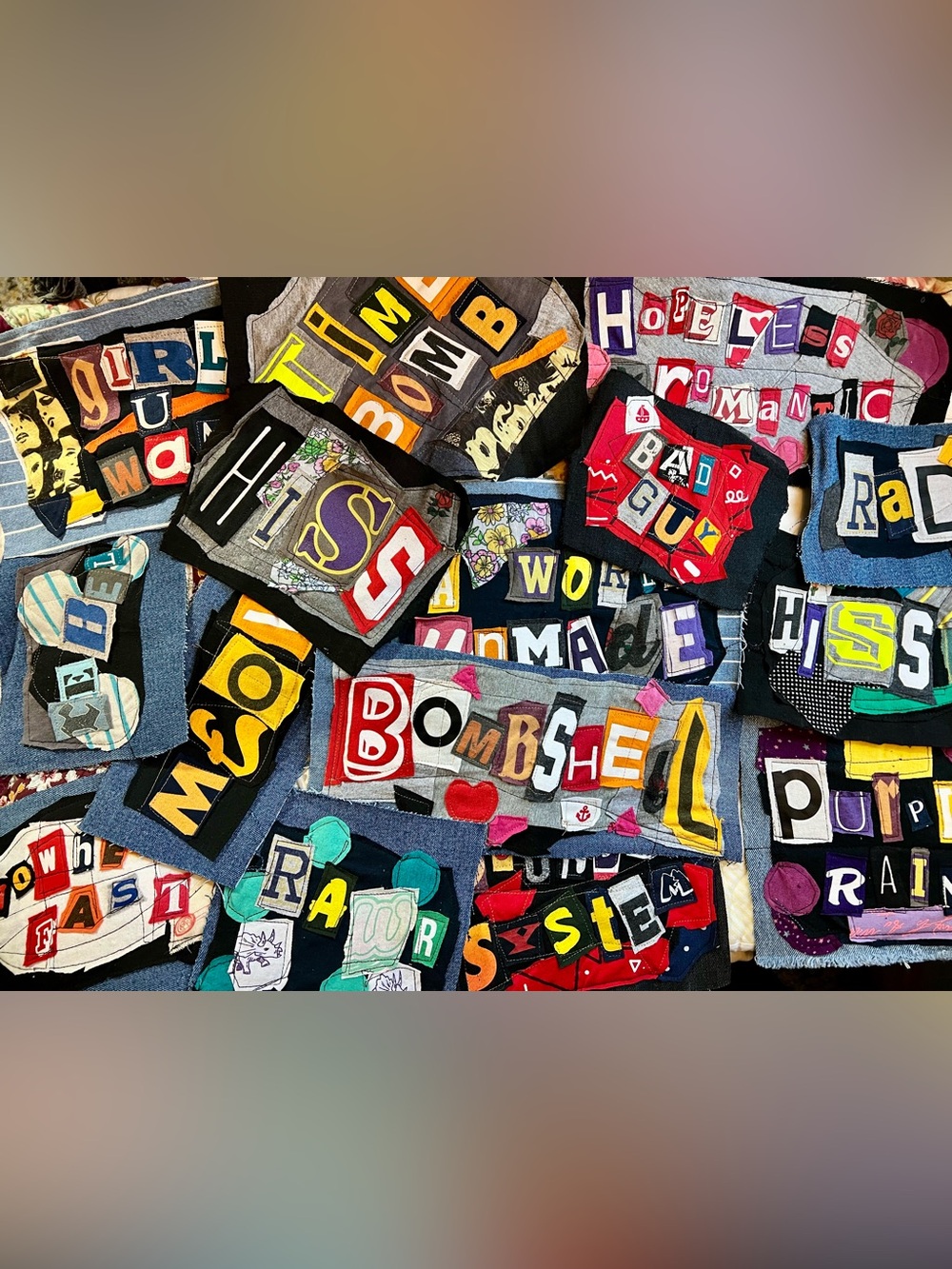 Ransom Note Patch - Fall Children - Picture 7 of 13